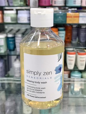 便宜生活館【美妝商品】z.one simply zen 禪系列 放鬆沐浴露250ml 白麝香、廣藿香和雪松木 佛手柑