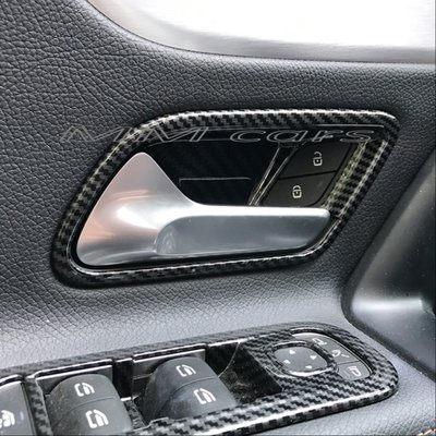 Benz W177 A250 A35 A45 AMG 賓士 碳纖維 卡夢 車門 把手 門把 開解鎖 儀表 中控台 內飾