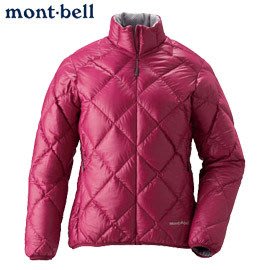 丹大戶外用品 日本【mont-bell】LT Alpine 女款羽絨外套1101360-RUB 寶石紅