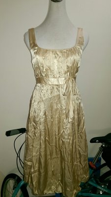 TOKITO 香檳金造型洋裝/連身裙(A31)