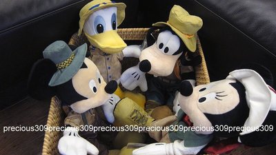 HONG KONG香港迪士尼disney探索家主題酒店限定版Donald Duck唐老鴨16吋大公仔絨毛玩偶