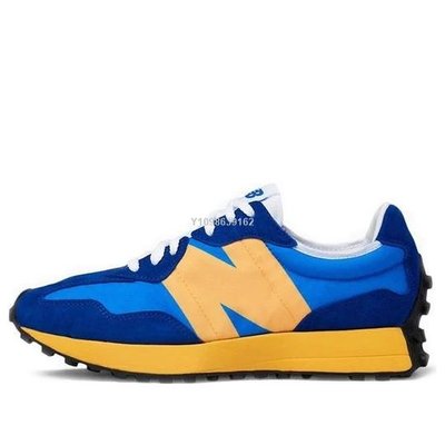 【代購】NEWBALANCE NB 327 藍橙色 橘藍鴛鴦 經典百搭運動慢跑鞋 MS327LAA男女鞋
