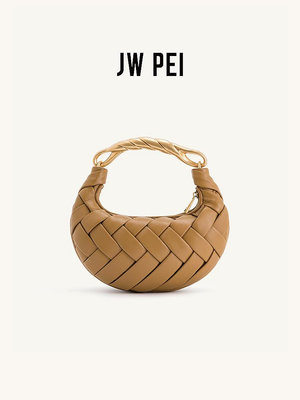 現貨 編織包 JW PEI鳥巢包Orla小眾設計時尚編織手提包斜挎女高級感包包2T38