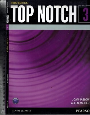 佰俐O《TOP NOTCH 3 STUDENTS BOOK 3e》2015-SASLOW