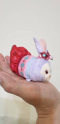 限量現貨 正版授權香港迪士尼毛絨絨芭蕾舞者史黛拉兔造型小擺飾螢幕擦手玩安撫入眠小玩偶