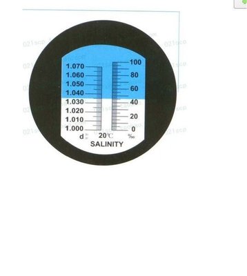 公司保固1年 Salinity 塩度計 手持式鹽度計 海水 比重計 自動溫補  鹽度0-100‰，比重1.000-1.070
