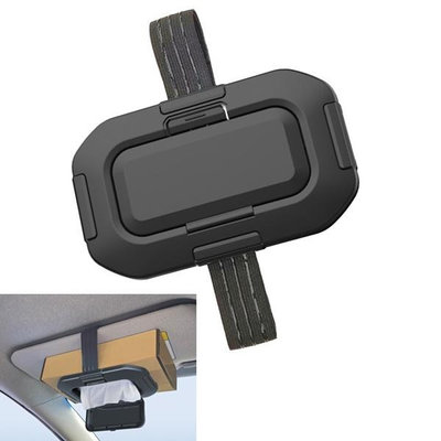 【優洛帕-汽車用品】日本SEIKO 面紙盒扣帶 固定架 附掀蓋 EE-44