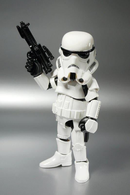 Herocross 超合金HMF#005 星際大戰Q版白兵STORMTROOPER 帝國風暴兵