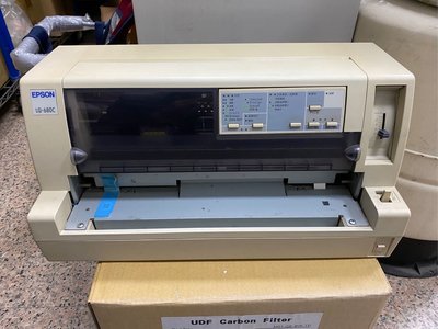 Epson LQ-680C 點陣式印表機中文面版，故障品，零件機賣
