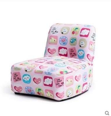 『格倫雅品』簡域兒童沙發可愛矮凳子寶寶小沙發-卡通方格促銷 正品 現貨