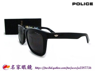 【名家眼鏡】Police個性潮流款黑色偏光太陽眼鏡SPL371K-700P【台南成大店】MY GAME MY RULES