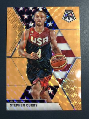 2019-20 Mosaic #260 Stephen Curry USA Basketball 10/25 限量球卡