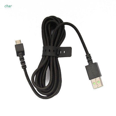 用於 Razer Mamba HyperFlux 線更換線的 char Soft USB 充電鼠標電纜