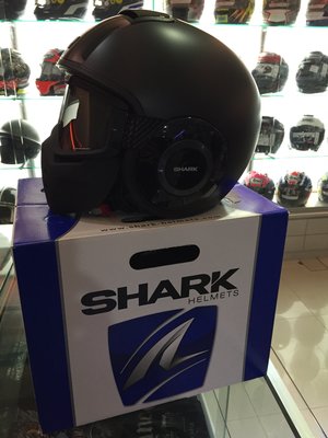 阿群部品 Shark raw 雙色版 彩繪 亮黑+消光黑 安全帽