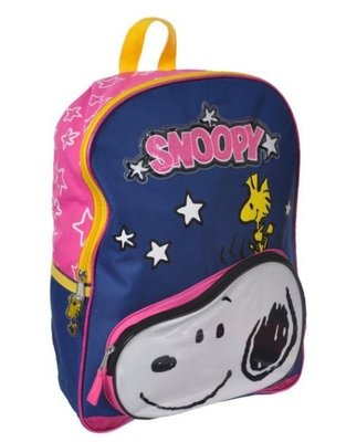 預購 美國帶回 Snoopy女童可愛星星史努比+糊塗踏客 雙肩後背包包 書包 旅行袋 生日禮 背包