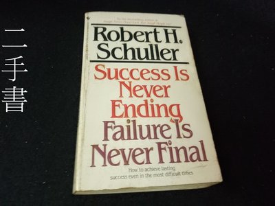 【珍寶二手書齋Bw】Success Is Never Ending, Failure Is Never Final