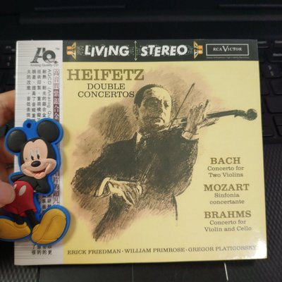 Lucky 1of1收藏 現貨-88697786582 海菲茲 雙協奏曲集 Heifetz 小提琴 CD