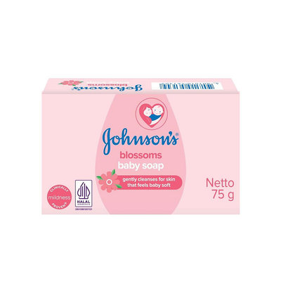 【Johnson's 嬌生】嬰兒潤膚香皂-花香(75g)【1224】