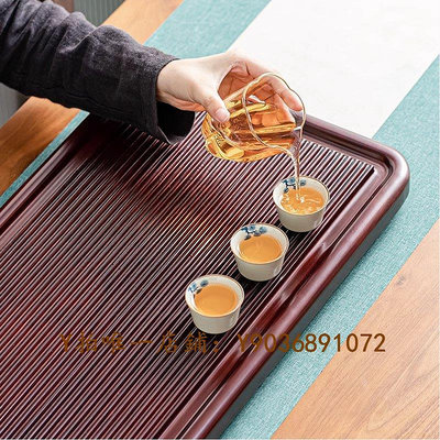 茶盤 茶盤家用2023新款高端茶具茶盤電木排水實木托盤家用茶桌茶臺套裝