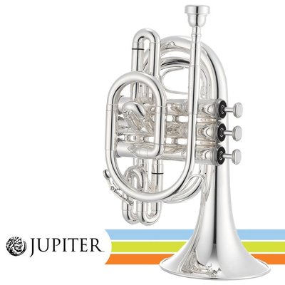【現代樂器】免運！JUPITER JTR-710S Pocket Trumpet 袖珍小號 公司貨保固 JTR710S