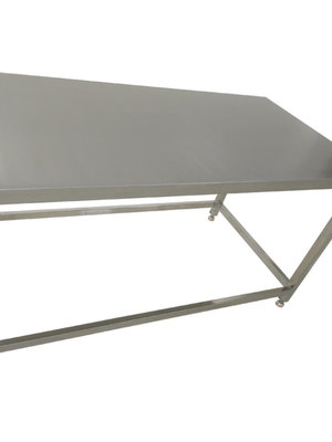 無塵車間操作台桌子 潔凈區單層雙封304不銹鋼工作台