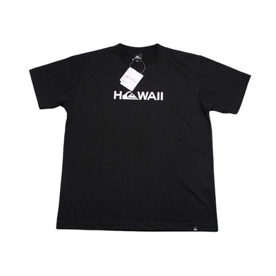 Cover Taiwan 官方直營 Quiksilver 衝浪 滑板 閃銀 夏威夷 情侶裝 短袖 短T 黑色 (預購)