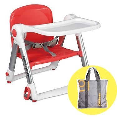 APRAMO FLIPPA攜帶式兒童餐椅-紅色/加贈原廠提袋