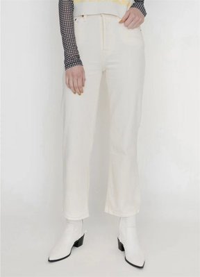 【全新正品】日本正品Levis李維斯女Ribcage米白色高腰微喇牛仔褲潮A1967-0000