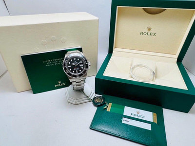 【黃忠政名錶】Rolex勞力士 126600 MKII 單紅海史五十週年 seadweller single red 43mm 品相95新 附2019保卡及錶盒