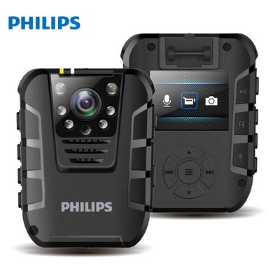 PHILIPS飛利浦 VTR8100 1080P防水夜視微型攝影機/密錄器 (贈16G記憶卡)