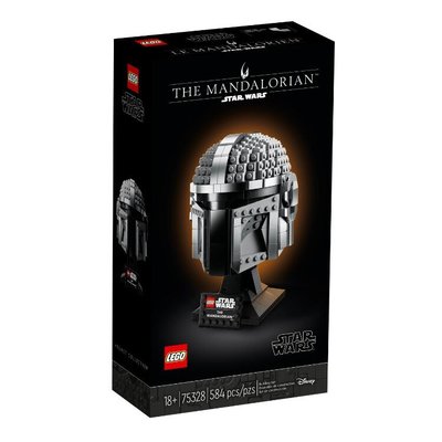 LEGO 樂高積木 75328 Star Wars 星際大戰系列-曼達洛人頭盔【小瓶子的雜貨小舖】