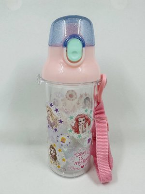 【樂樂日貨】現貨 2023 日本製 SKATER 迪士尼公主 480ml 直飲 兒童 透明 水壺 PSB5TR