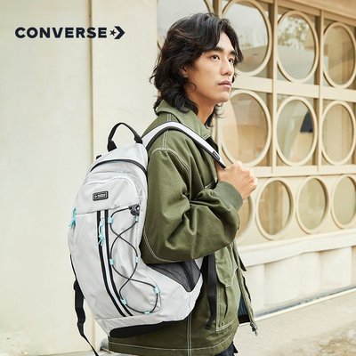 【熱賣精選】書包CONVERSE匡威官方 Transition Backpack大容量雙肩包背包10022097