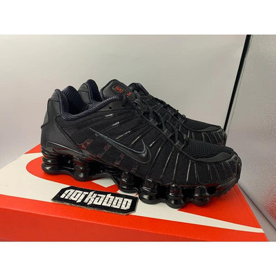 全新正品 Nike Shox TL Black 黑色 彈簧鞋 男女鞋 Av3595-002