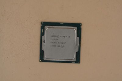 Intel I3-6100 CPU 1151 腳位CPU