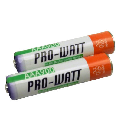【華志PRO-WATT】4號2入900mAh鎳氫 充電電池 鎳氫電池