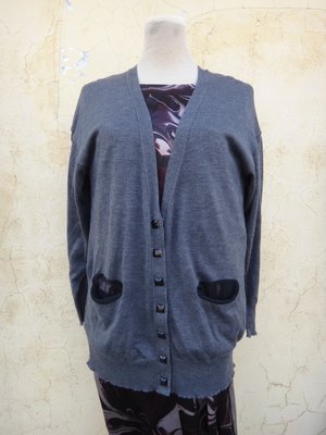 jacob00765100 ~ 正品 日本製 ef-de 灰色 針織外套 Size: 9