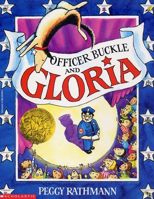 ＊小貝比的家＊OFFICER BUCKLE & GLORIA /平裝英文繪本《巴警官與狗利亞》/平裝/3~6歲