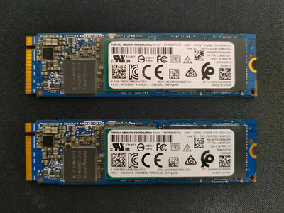 【TOSHIBA 東芝】SSD PCIE NVMe 512G KXG60ZNV512G(拆機良品)