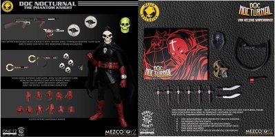Mezco One:12 collective Rumble Society Doc Nocturnal + 限定配件包
