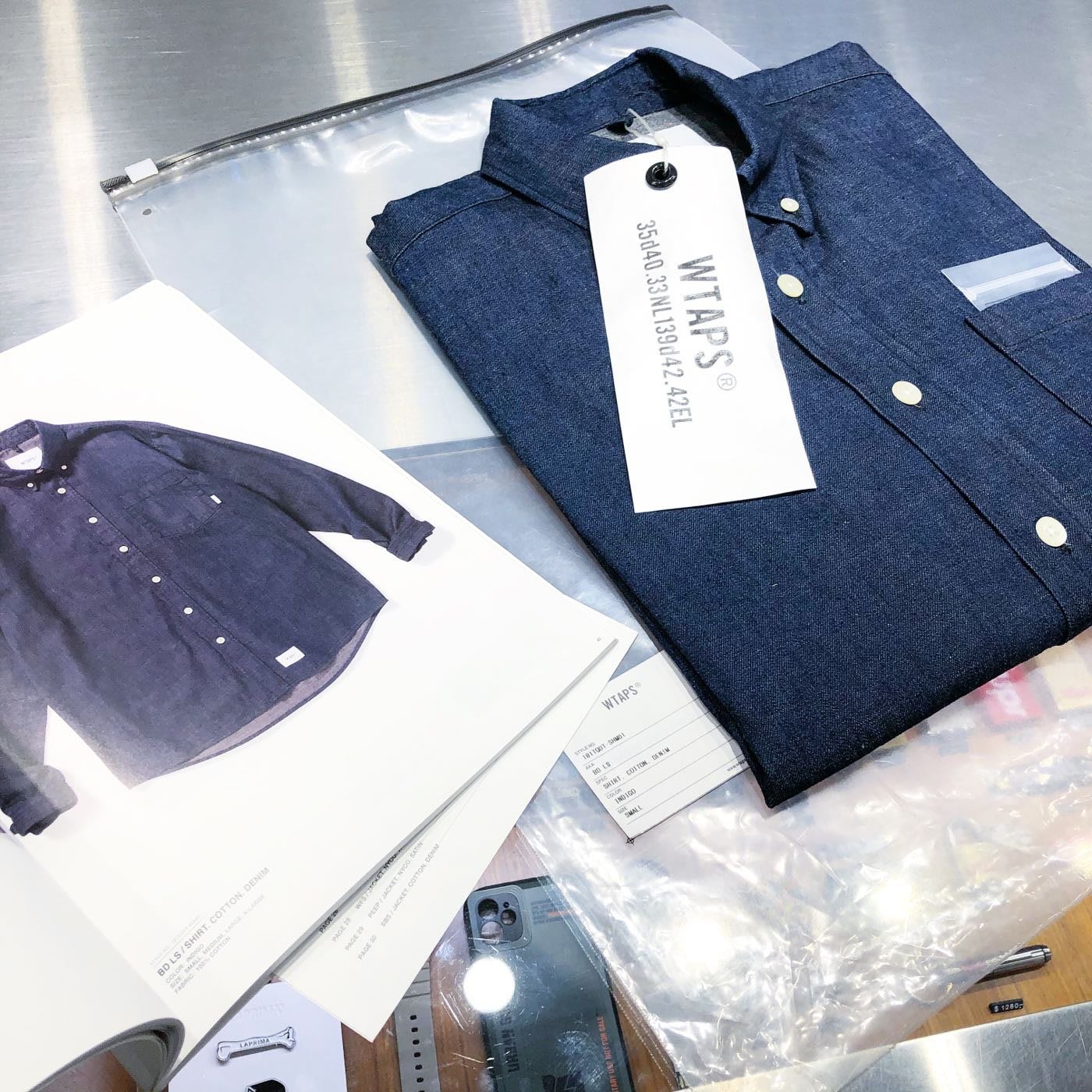 【希望商店】WTAPS BD LS 18SS 丹寧口袋襯衫| Yahoo奇摩拍賣