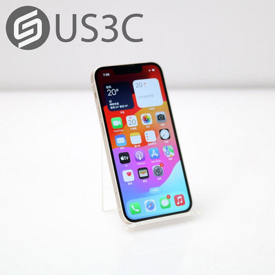 【US3C-板橋店】公司貨 Apple iPhone 13 mini 256G 星光色 5.4吋 A15仿生晶片 1200萬畫素 UCare延長保固6個月