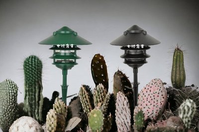 柒號倉庫 特製款 草皮照明燈 單燈設計 兩款可選 高雄庭園造景燈 日式庭園照明 景觀照明 I-9190 草帽燈
