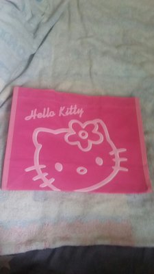 大頭kitty粉紅色手提袋
