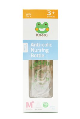 【Kaeru哈皮蛙】媽咪乳感PPSU寬口徑奶瓶(390ml)『CUTE嬰用品館』