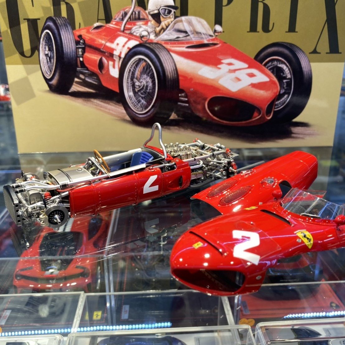 吉華科技@ 1/18 Exoto Ferrari Tipo 156/120° F1 Sharknose #2 1961