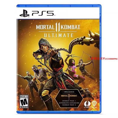 全新正版原裝PS5游戲光盤 真人快打11 終極版 Mortal美版英文中文『三夏潮玩客』