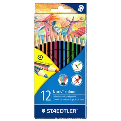 {阿治嬤} 德國 施德樓 STAEDTLER WOPEX 環保色鉛筆 12色套組 MS185C12