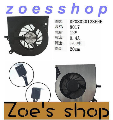 zoe-全新8017一體機電腦風扇超薄PWM溫控12V四線靜音小4pin通用鼓風機