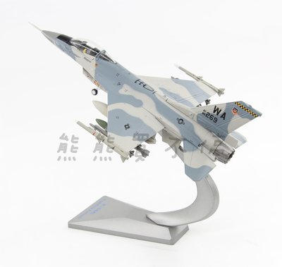 [在台現貨-最新戰機塗裝] 美空 F-16C 奈利斯空軍基地 第64 假想敵 F16 戰鬥機 1/72 合金飛機模型